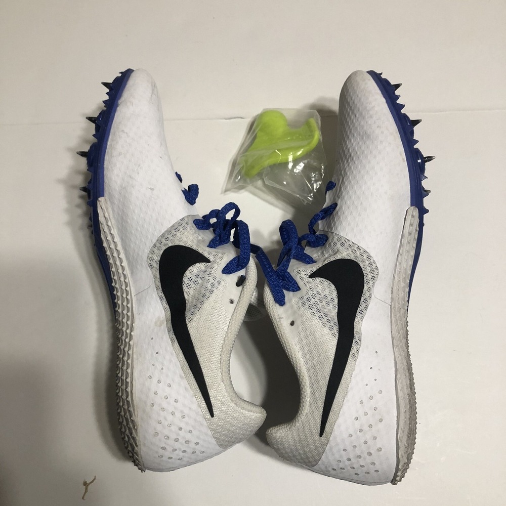 Nike Rival S Racing Sprint Hard Cleats Key Included Size 9 White - Picture 11 of 12